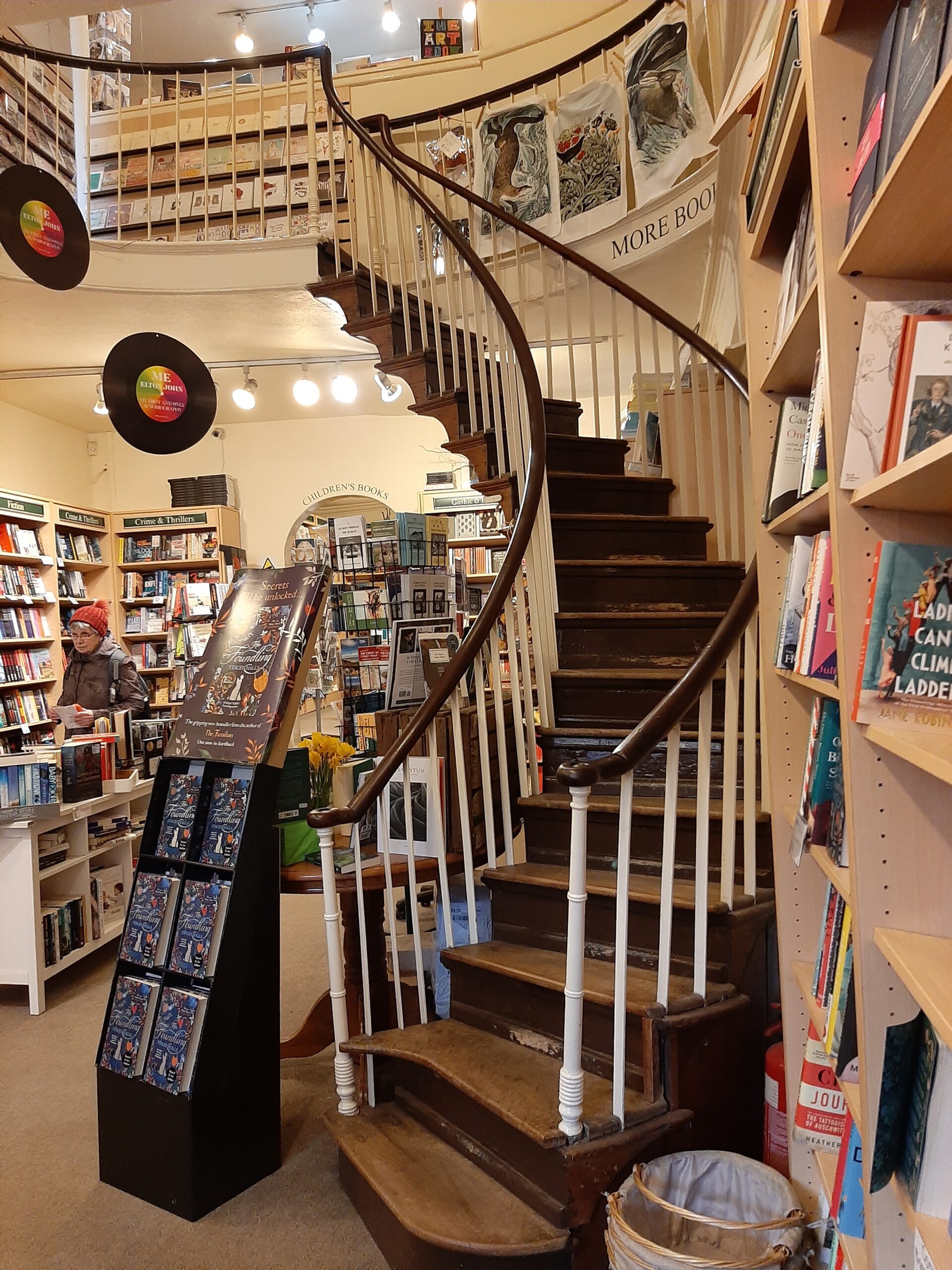 Staircase Whitby Bookshop